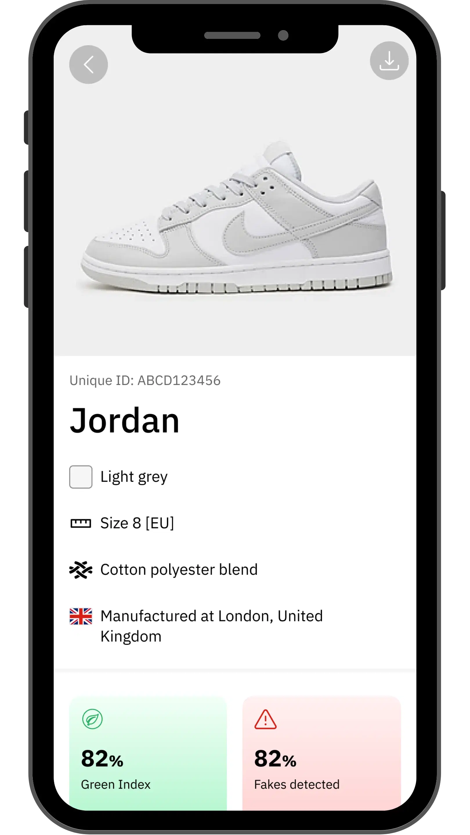 Product Passport Phone